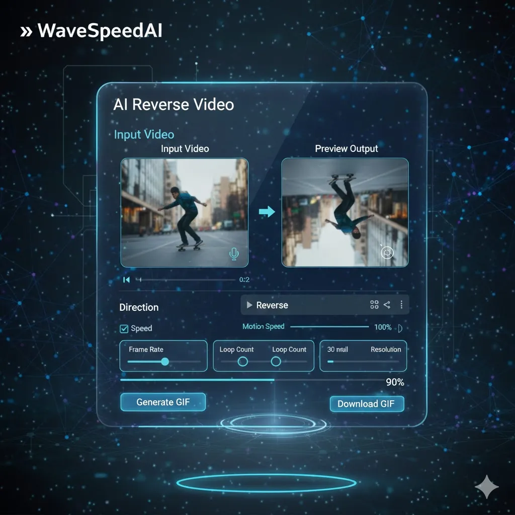 Ai Reverse Video